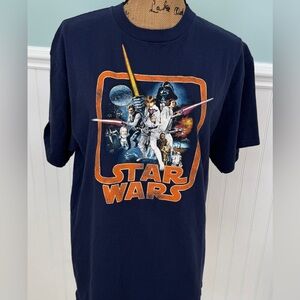 ***SOLD**** Star Wars Navy Blue Graphic T-Shirt